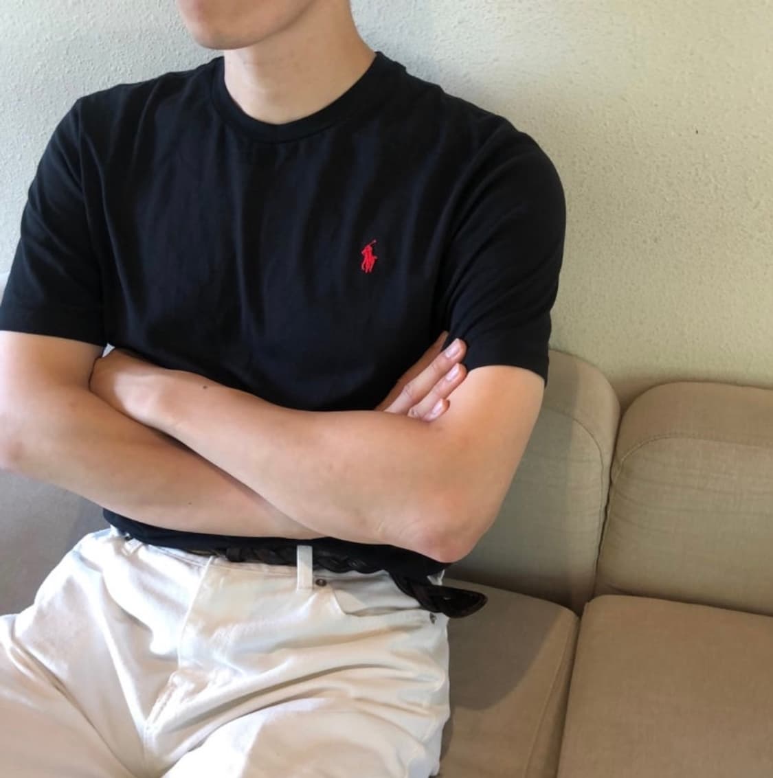 폴로 랄프로렌 기본 반팔 블랙 / L 상품이미지3