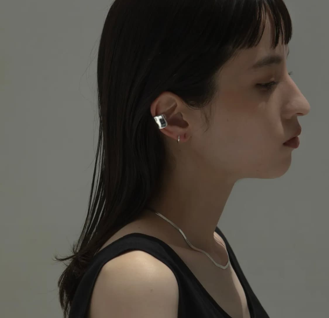 노비스 도쿄 버블 이어 커프 Bubble Ear Cuff / Silver 상품이미지1