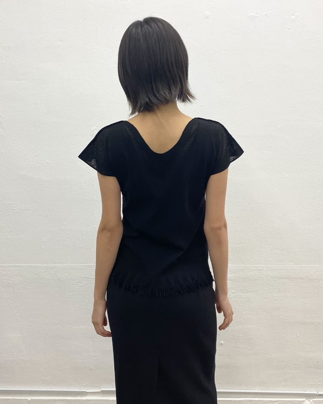 이세이 미야케 페테 2009S/S 프린지 디테일 탑 상품이미지2