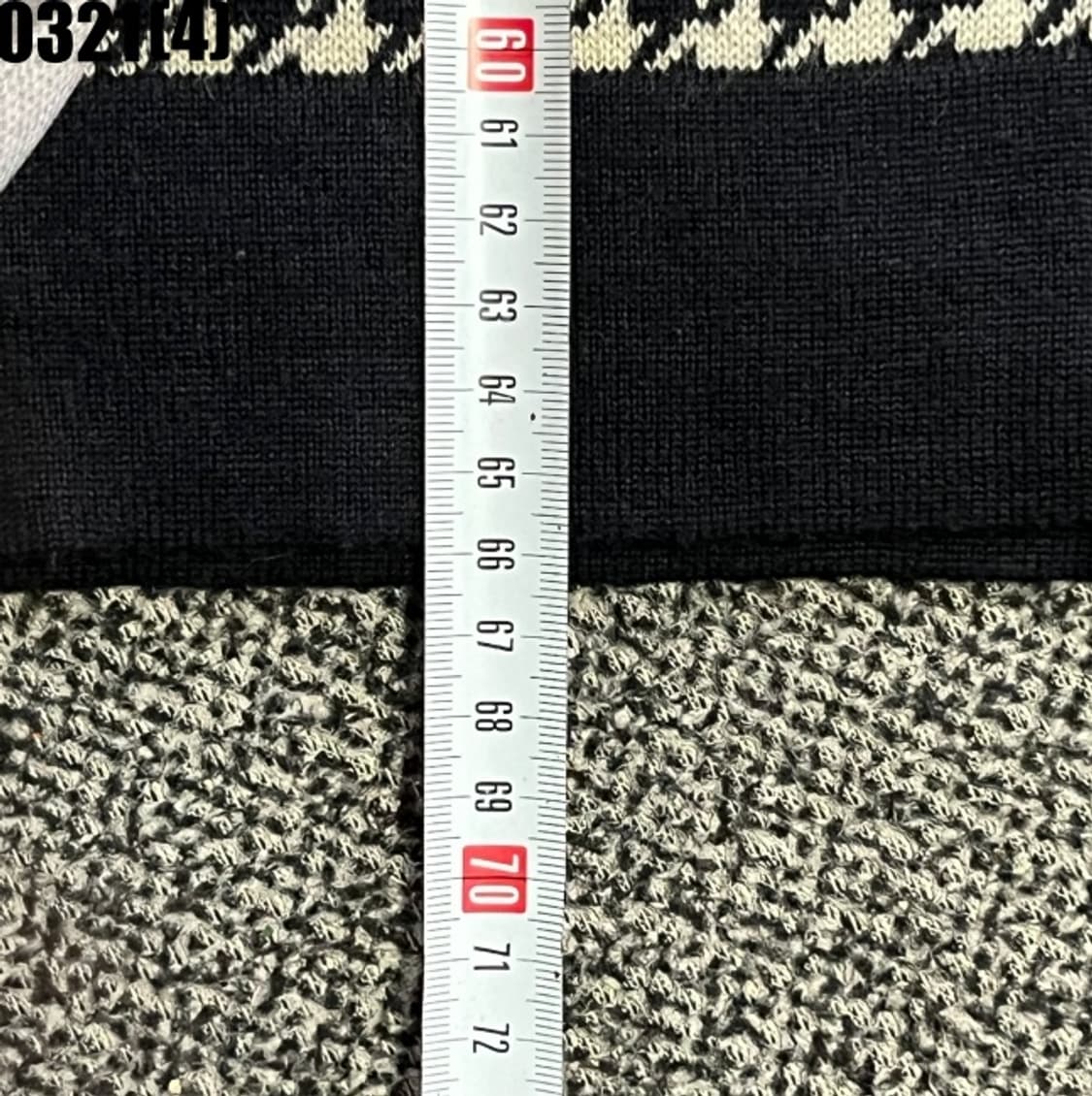 3 버버리 블랙라벨 하운드투스 가디건 블랙 0321(4) 상품이미지6