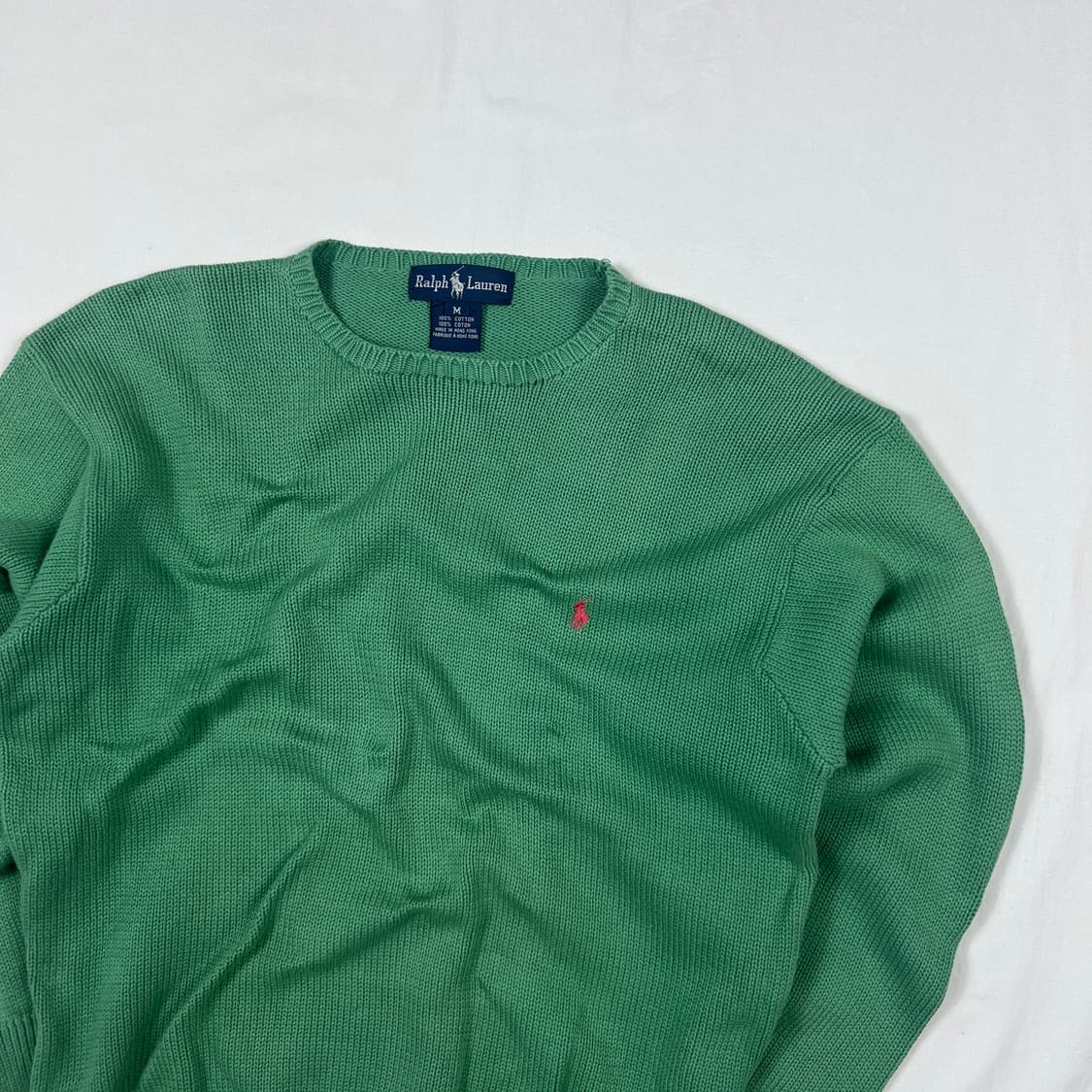 90‘s 폴로랄프로렌 포니 로고 니트 상품이미지2