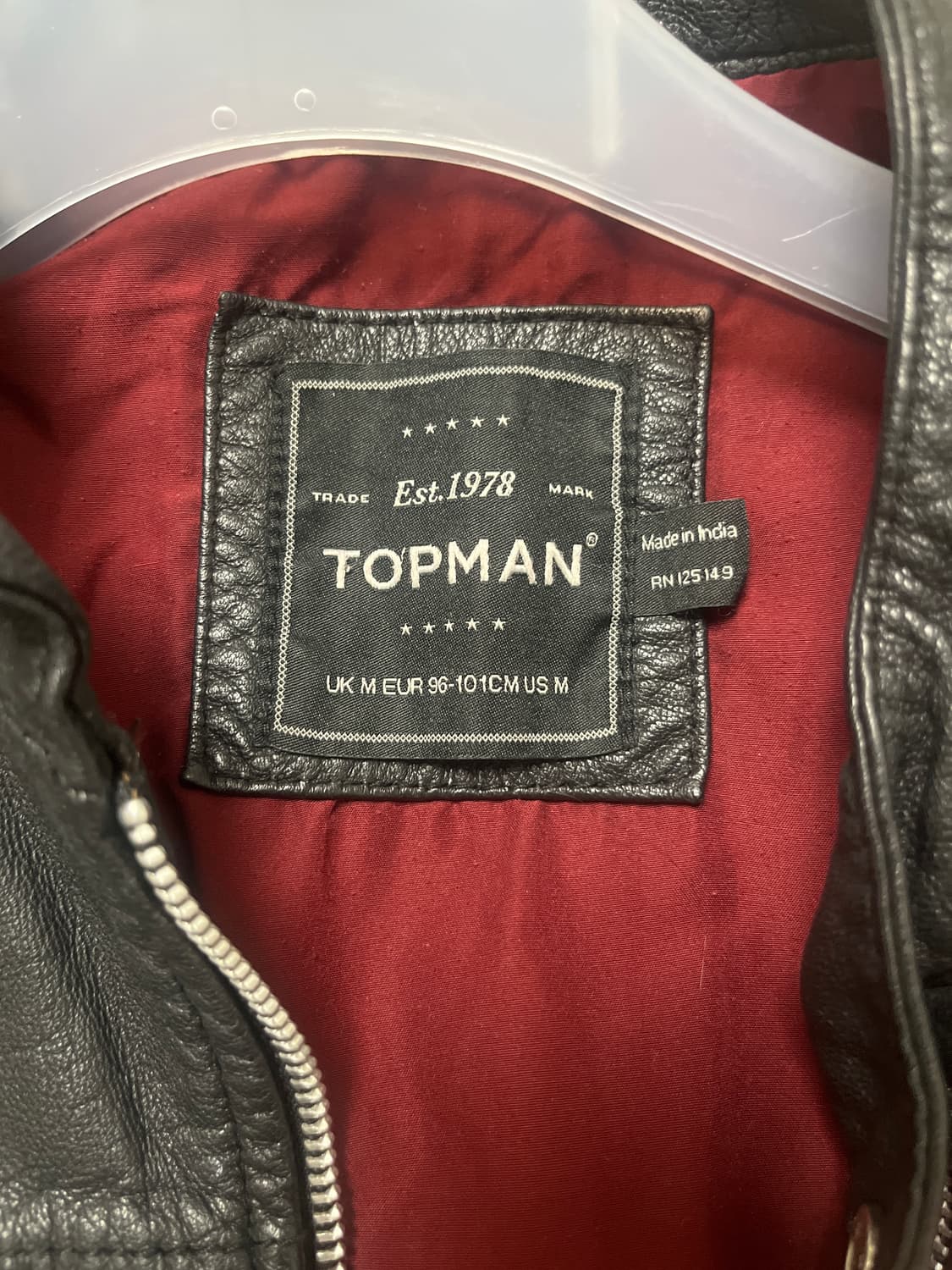 빈티지 가죽 자켓 상품이미지2