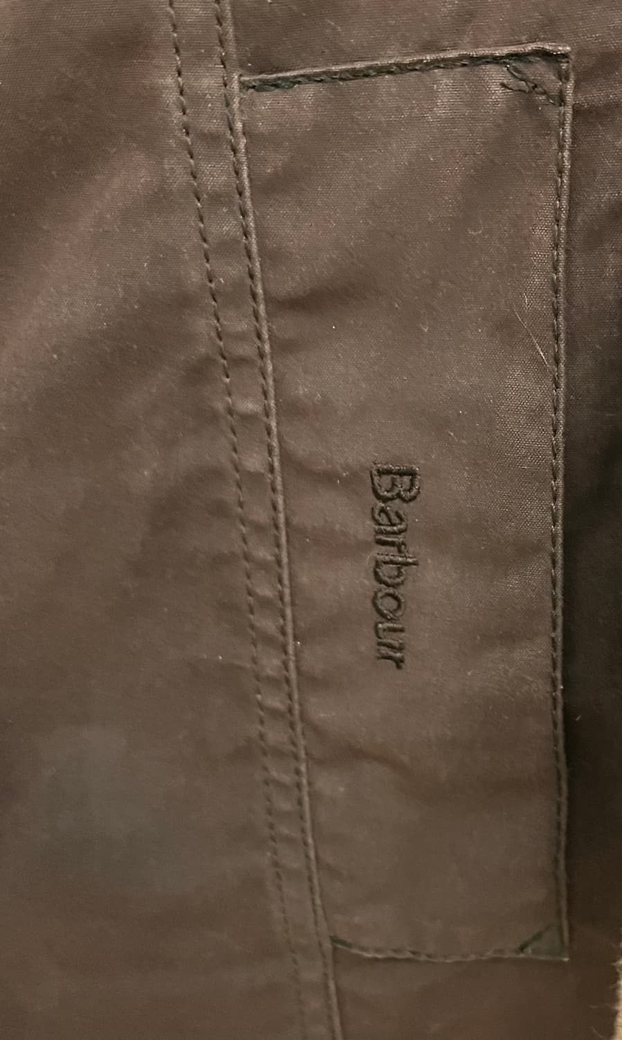 바버 벨세이 왁스 자켓 UK12 상품이미지4