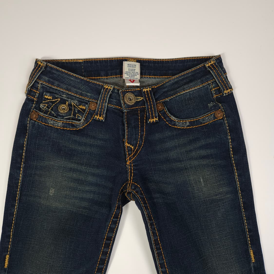 트루릴리전 로우라이즈 데님팬츠  상품이미지2