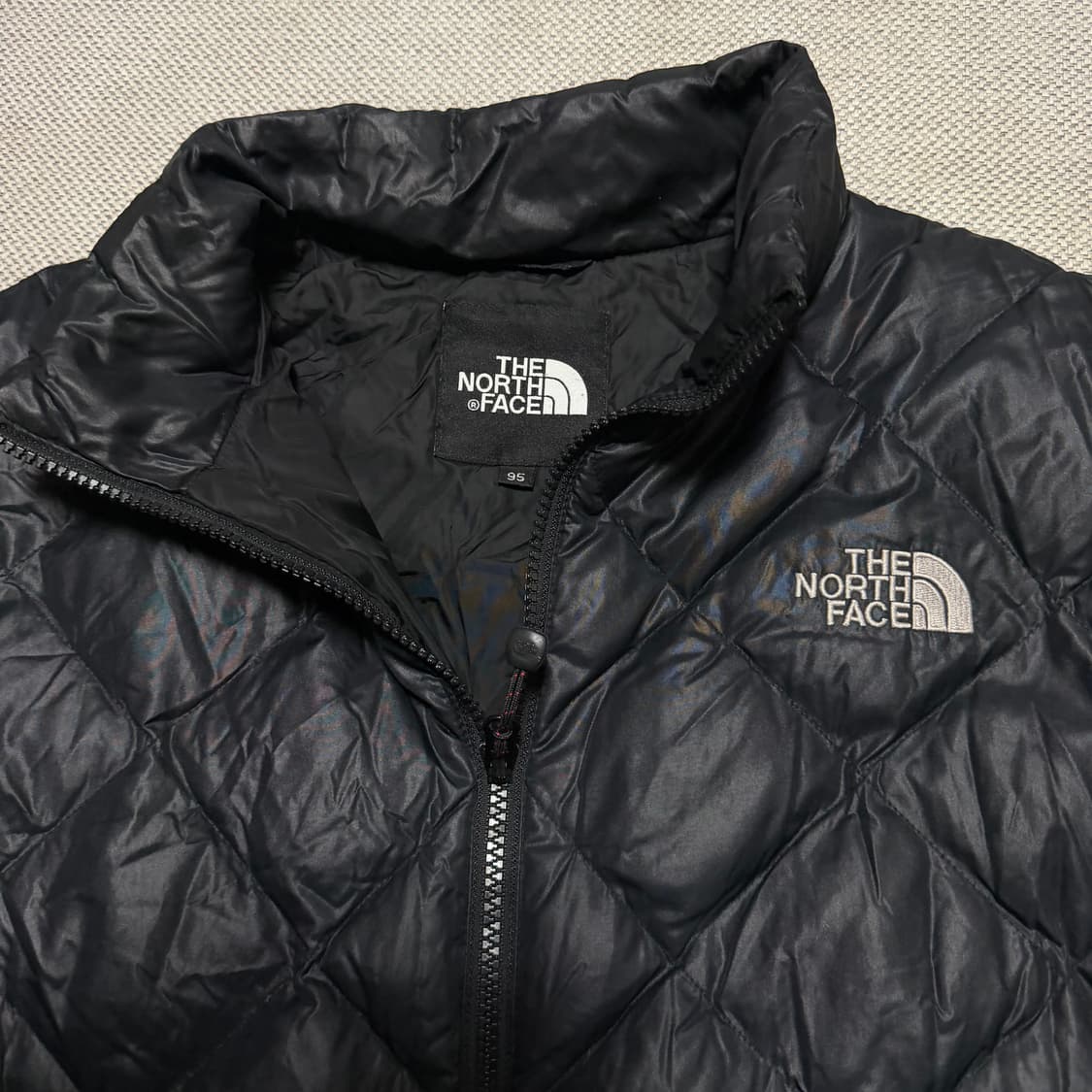 노스페이스 600 다이아몬드 경량 패딩 상품이미지2