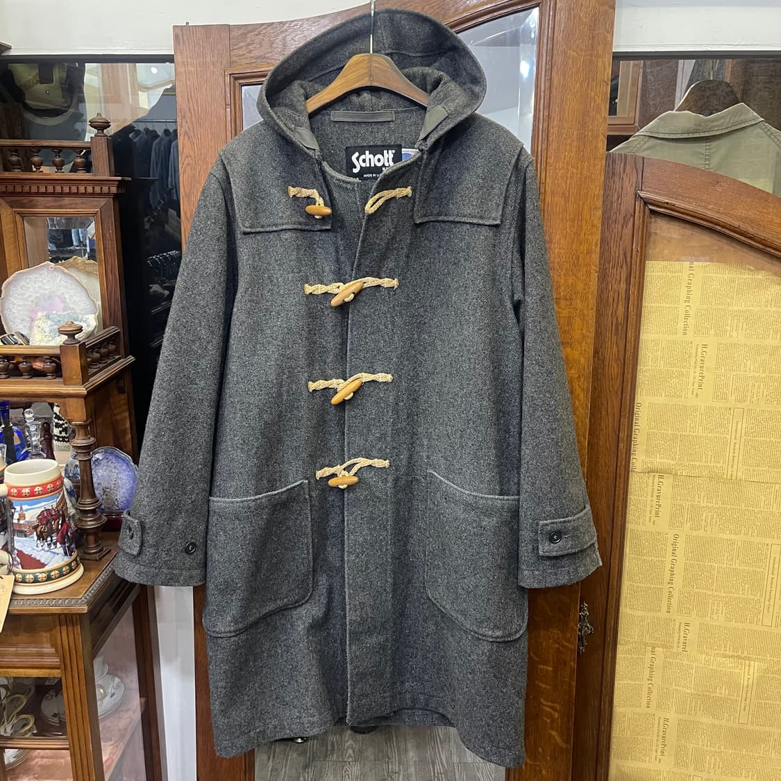 Vintage Schott duffle coat 상품이미지1