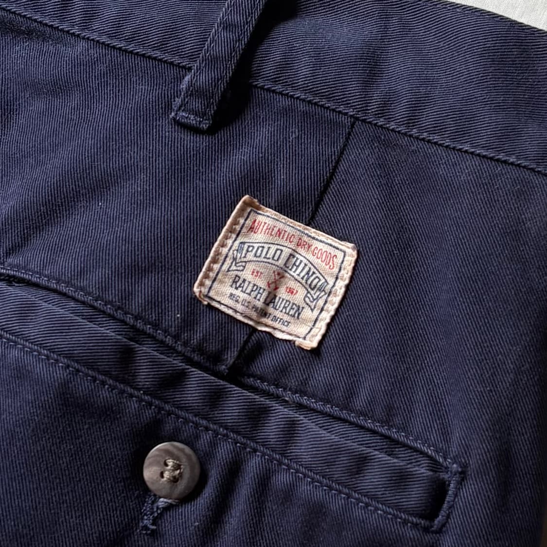 [33-34] 80s USA 폴로 랄프로렌 투턱 치노팬츠 상품이미지10