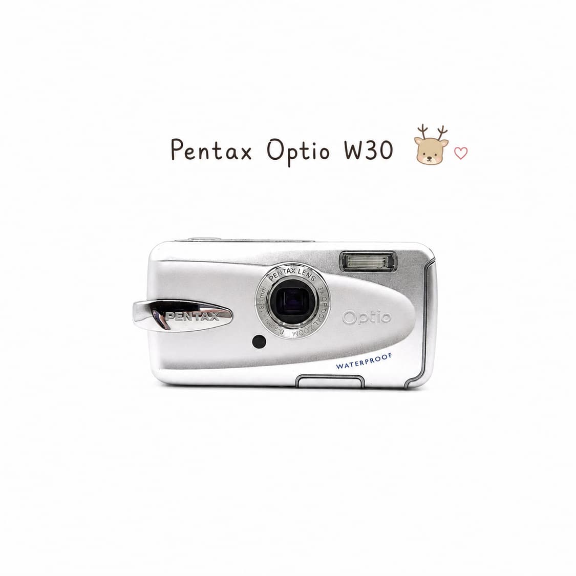 한글지원🤍 Pentax Optio W30 실버 🤍 상품이미지1