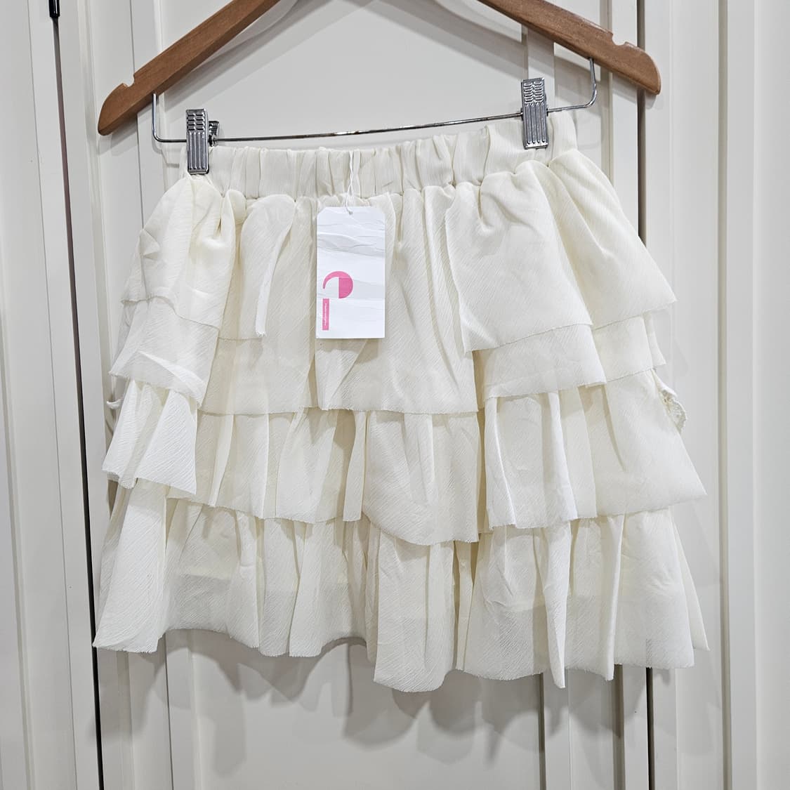 레이스 프릴 미니 스커트 상품이미지5