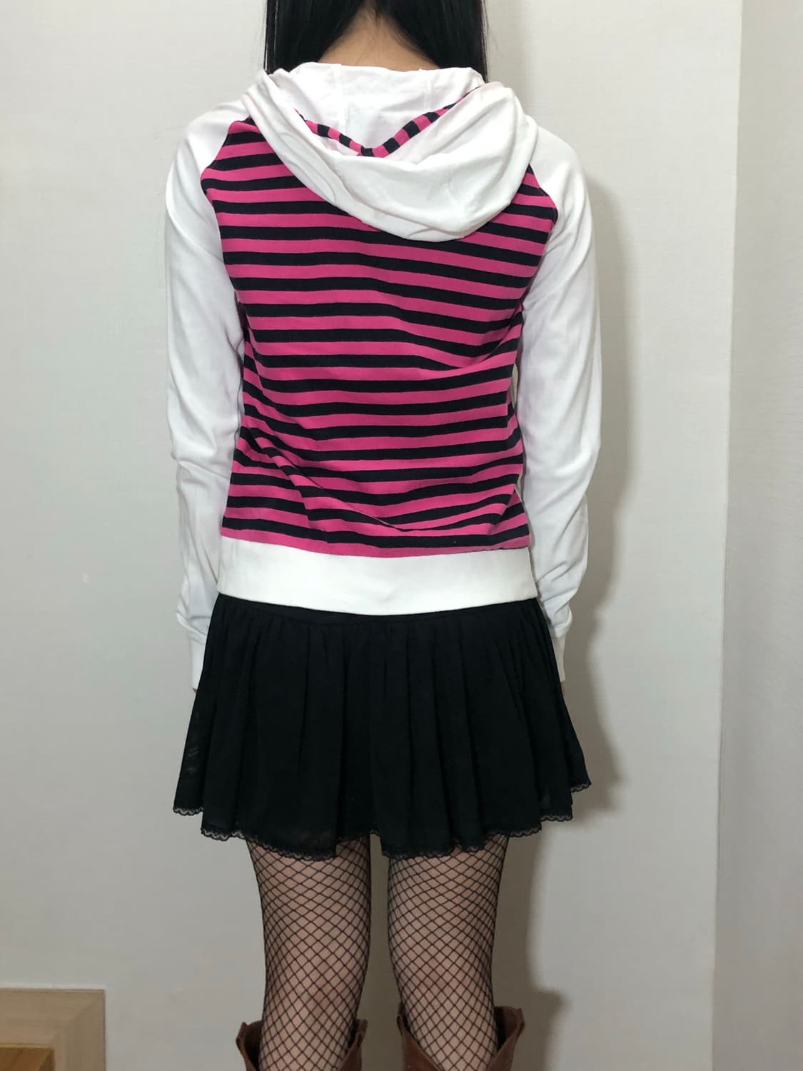 빈티지 블랙 레이스 미니 스커트 상품이미지9