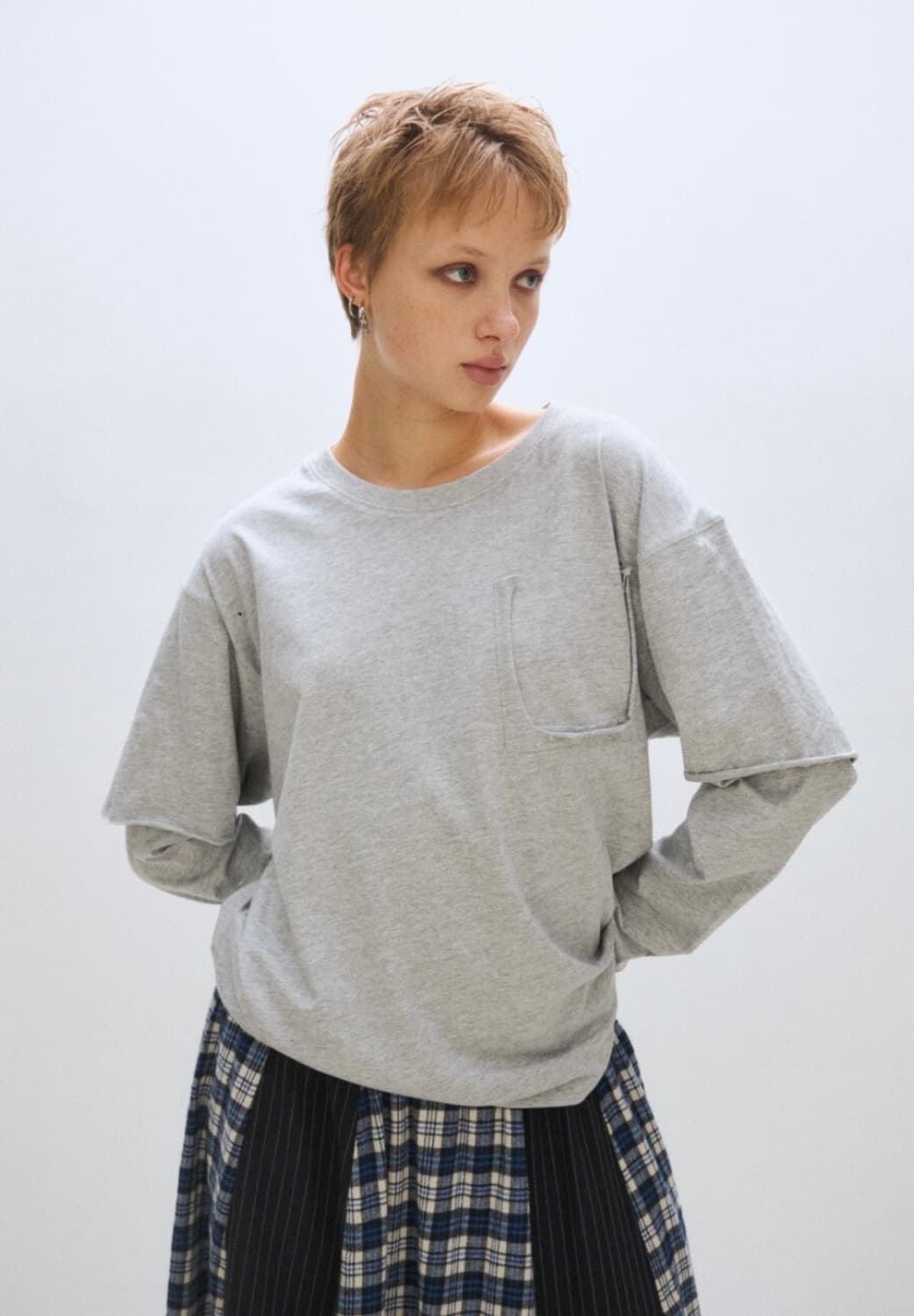 플리즈 프로젝트 레이어드 롱슬리브 상품이미지1