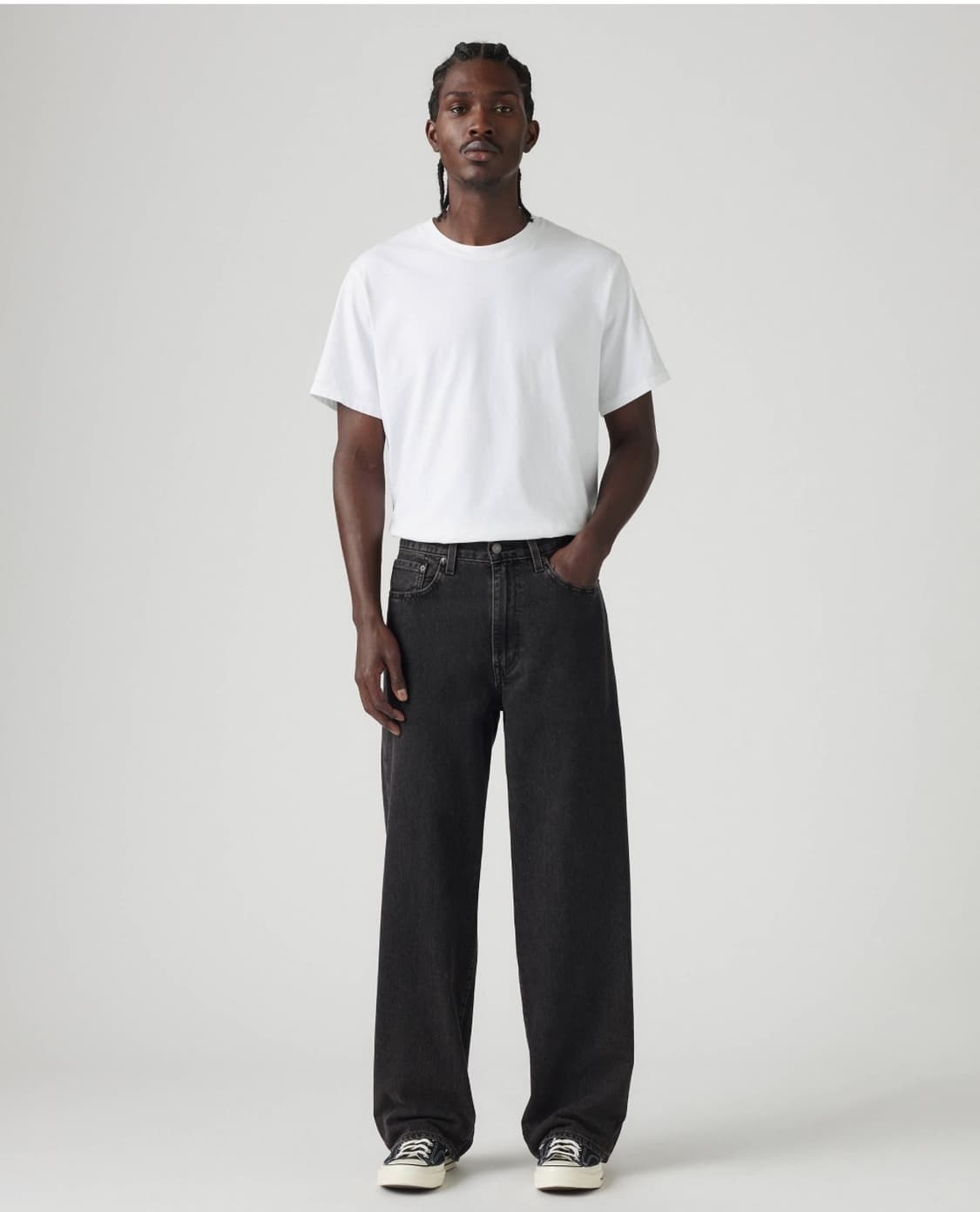 리바이스 남성 578 배기루즈 스트레이트 블랙 진 A4750-0011 상품이미지1