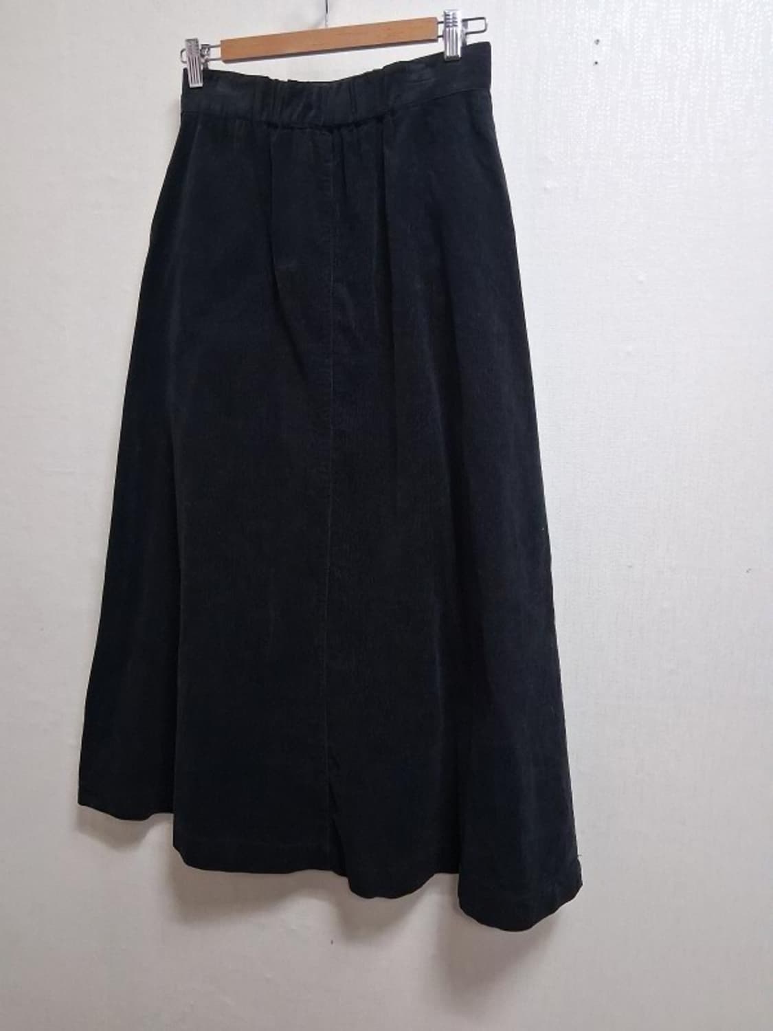 일본빈티지 검정코듀로이 플레어롱스커트 최고의컨디션 28 상품이미지2