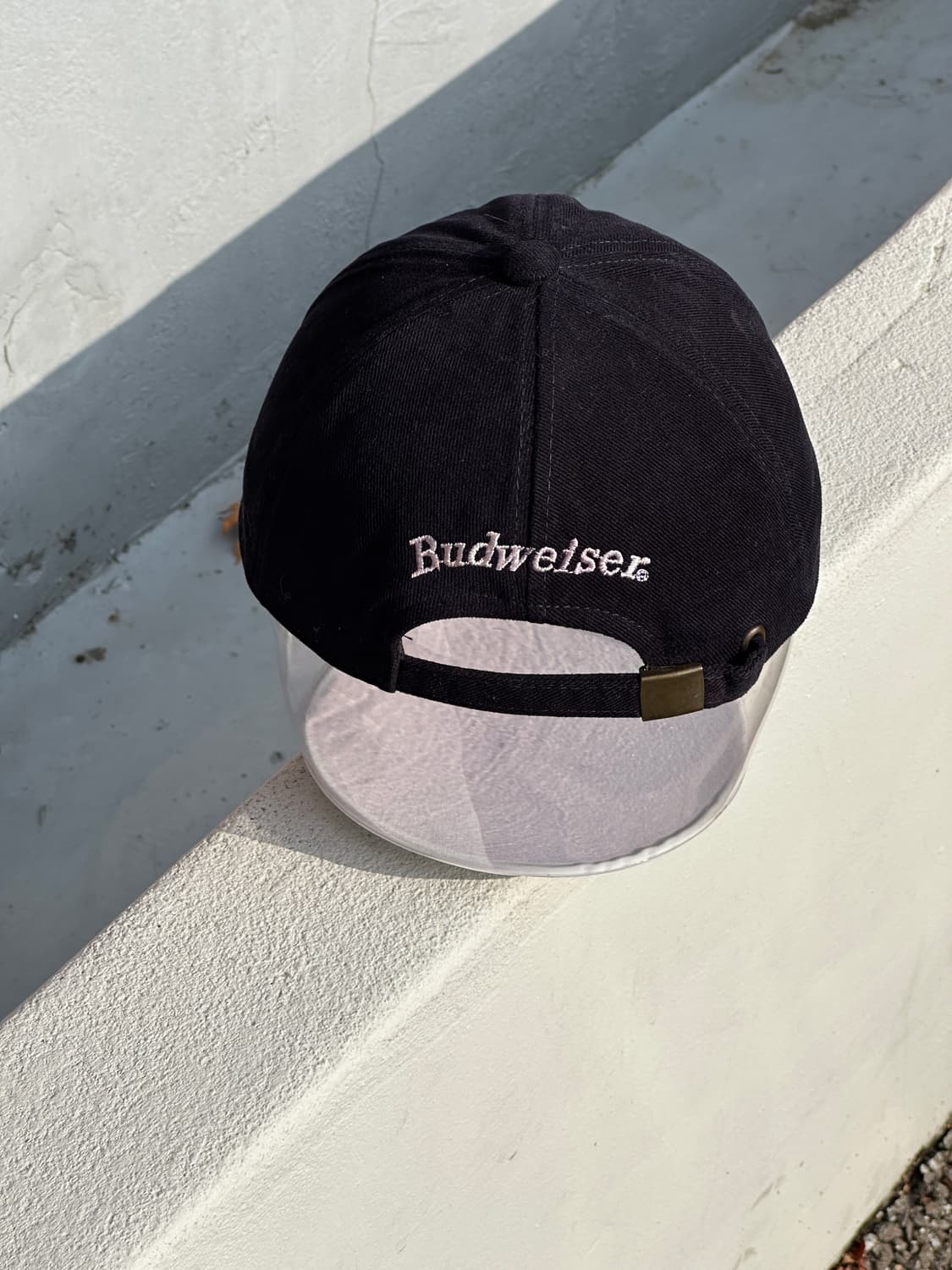 [F] 버드와이저 로고 다크네이비 볼캡 모자 빈티지 상품이미지4