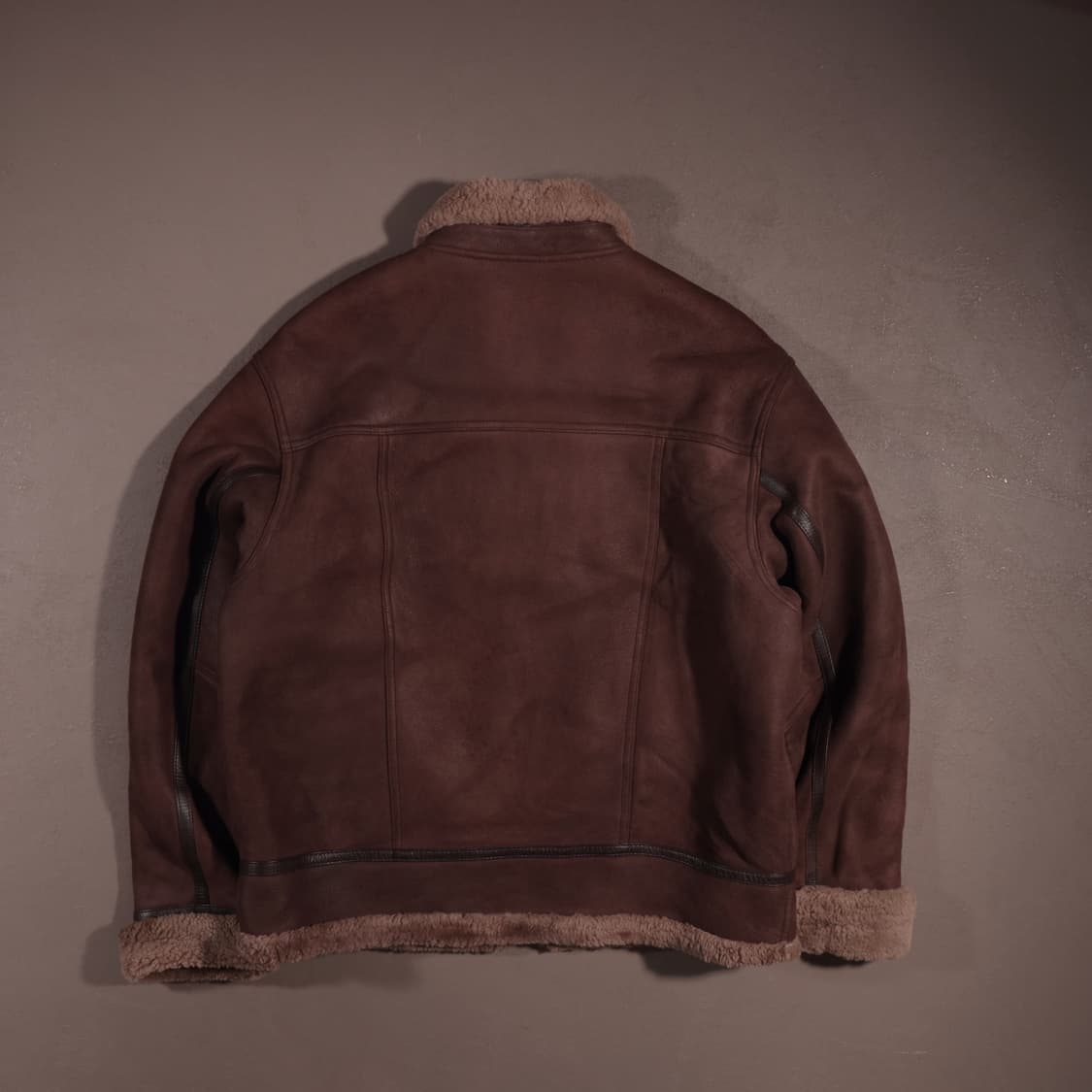 90s 빈티지 양가죽 레더 무스탕 자켓 상품이미지8