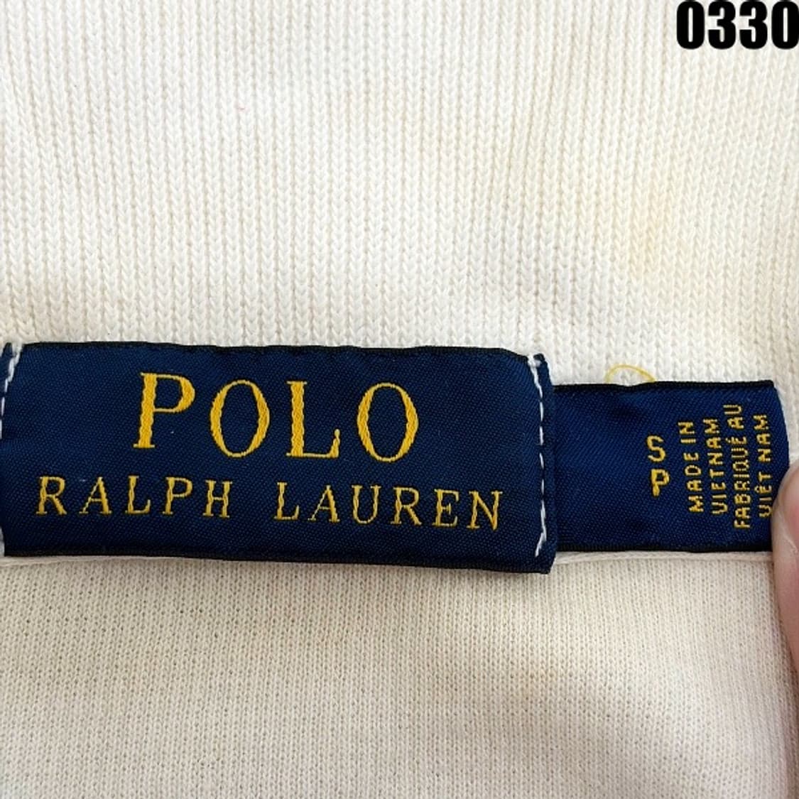 폴로 랄프로렌 하프집업 코튼 니트 S 0330 상품이미지4