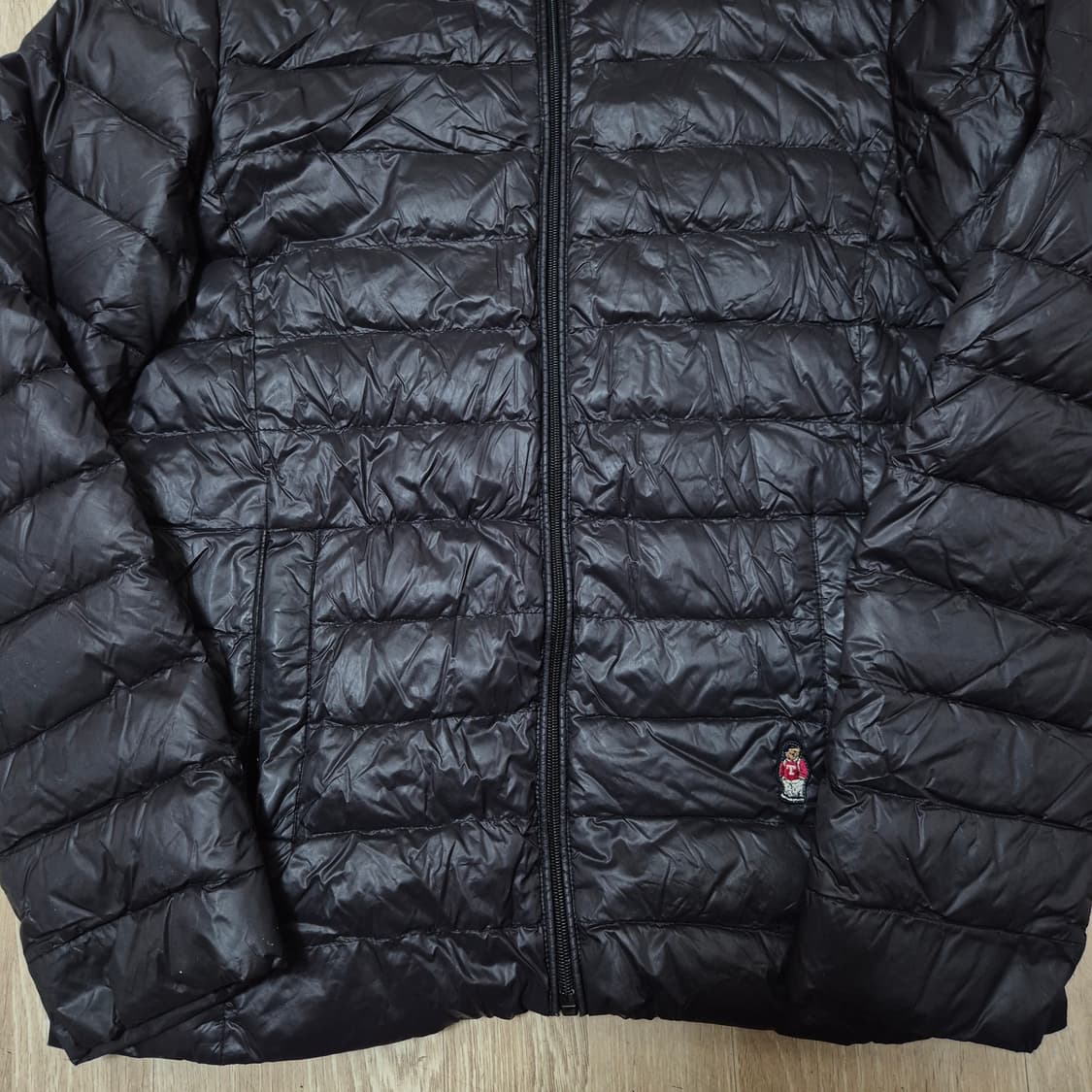 티니위니 베어로고 덕다운 경량패딩 점퍼 L(100) 상품이미지3
