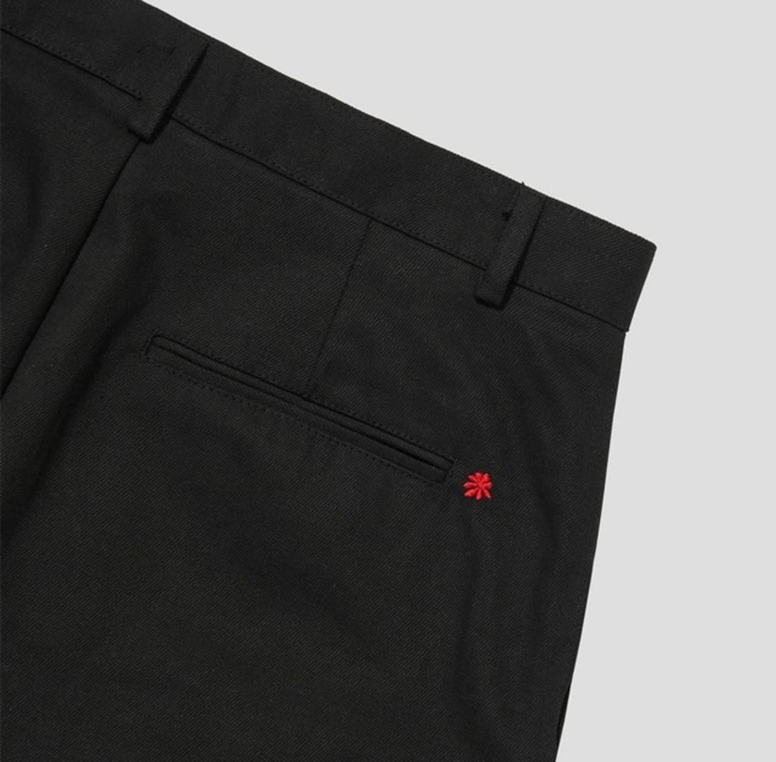 오피쉬 Oafish Creation 스티치 와이드 치노 블랙 팬츠 상품이미지7