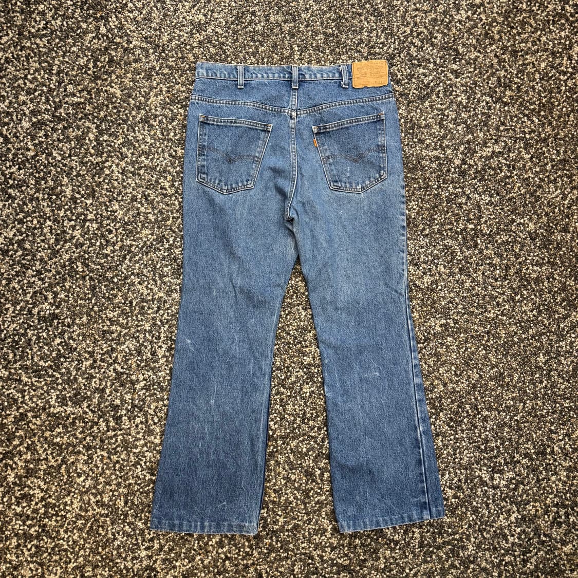 80s 리바이스 517 오렌지탭 부츠컷 데님 made in USA (34 상품이미지4