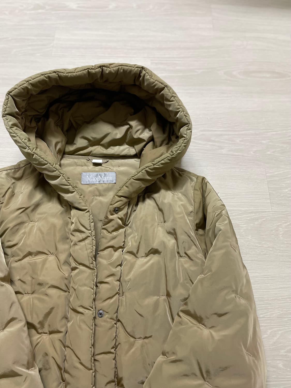 막스마라 후드 퀼팅 패딩 점퍼 상품이미지6