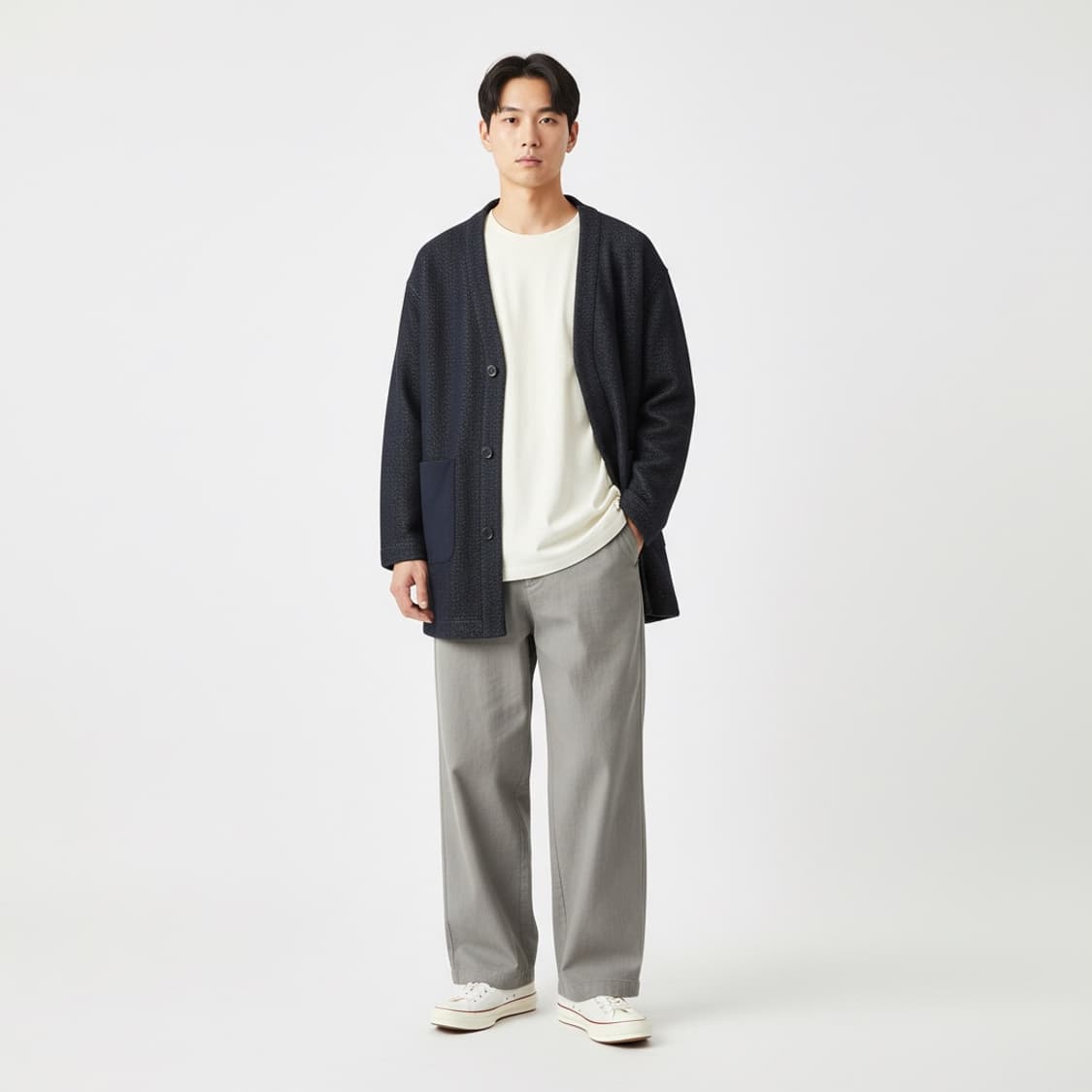 커스텀멜로우 포켓 가디건 상품이미지1