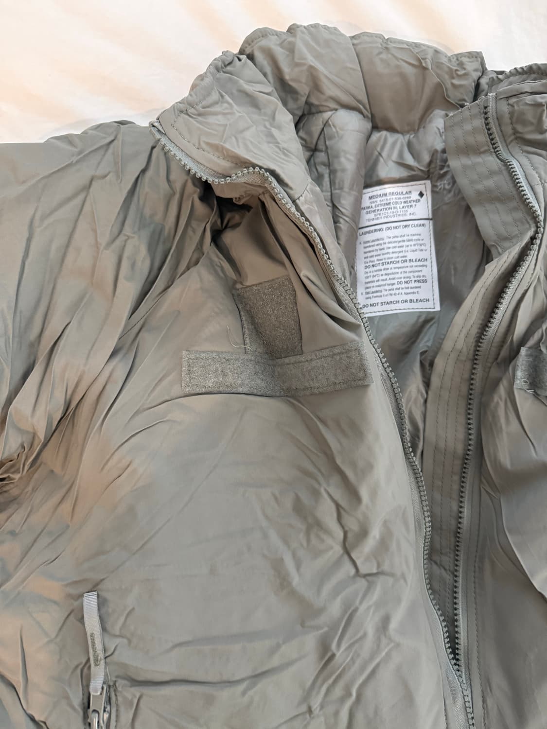 데드스탁 ECWCS Gen III Level 7 Extreme Cold  상품이미지7