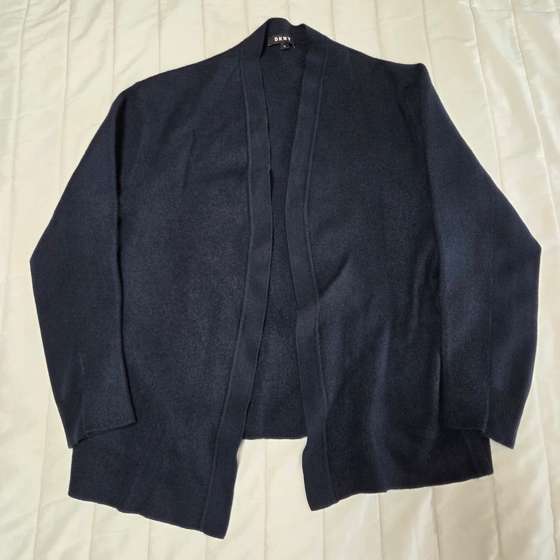 [M]DKNY 울100가디건 다크네이비 상품이미지2