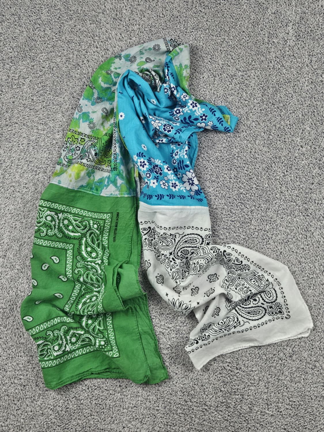 반다나 리워크 커스텀 스카프 머플러 / 10430 상품이미지8