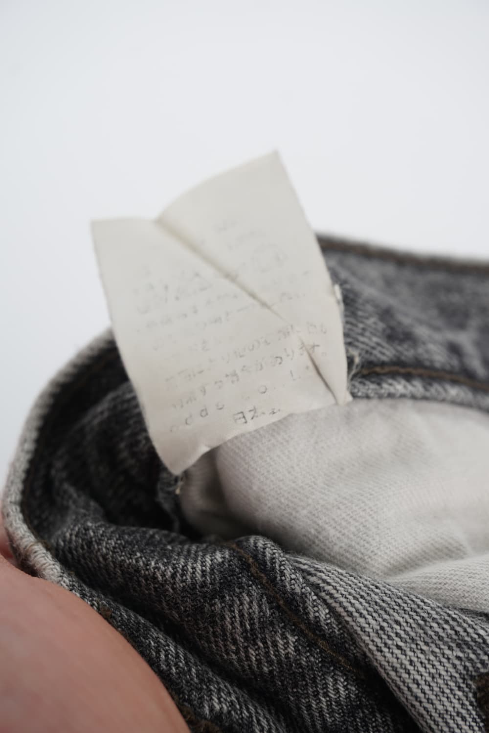  LOUNGE LIZARD destroyed denim pants 상품이미지8