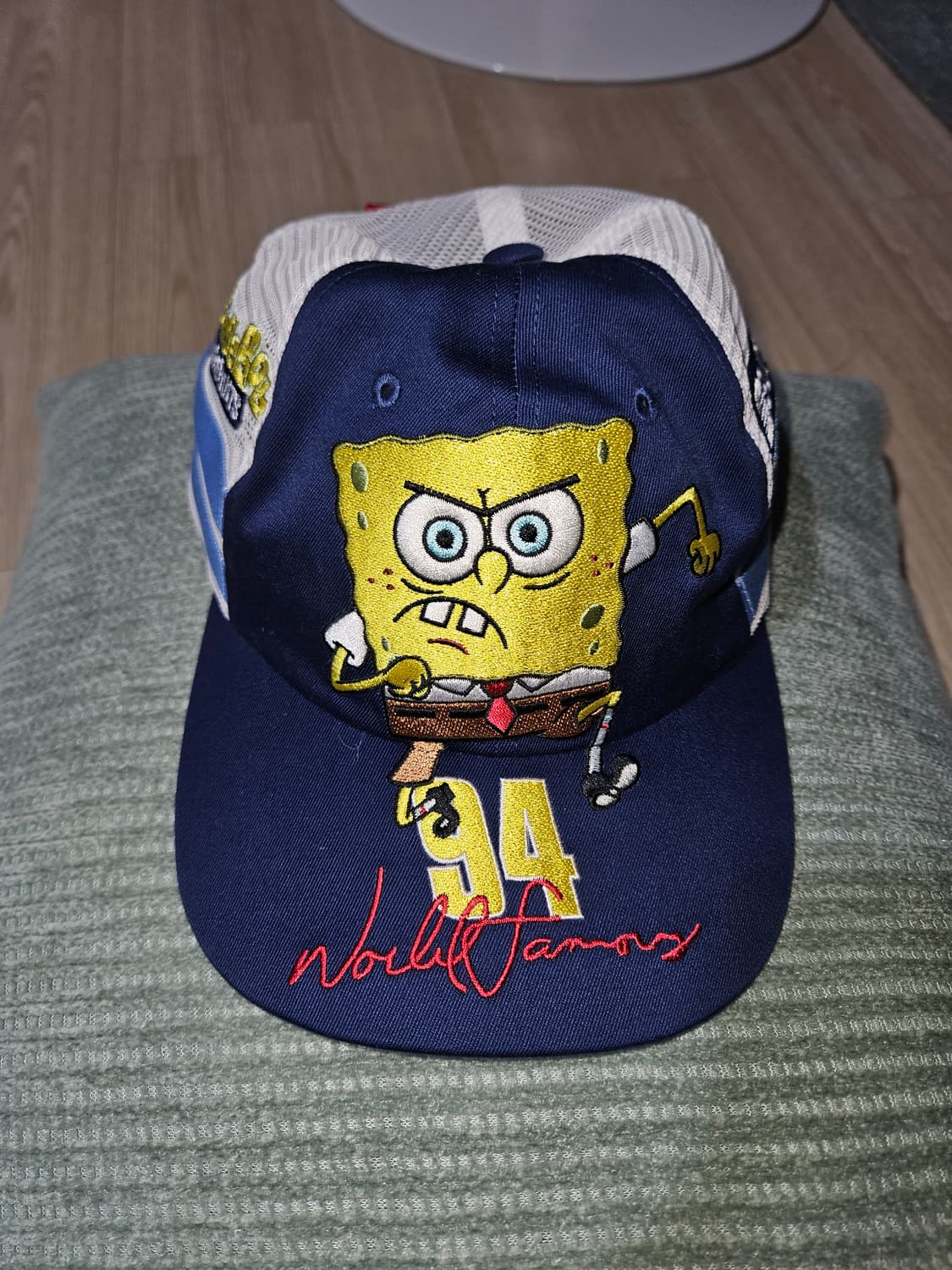 스펀지밥 슈프림 트러커 모자 상품이미지1