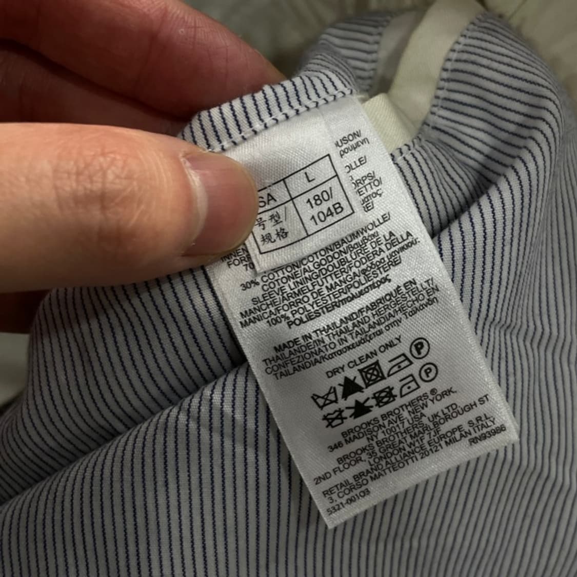 100 브룩스브라더스 스윙톱 자켓 상품이미지4