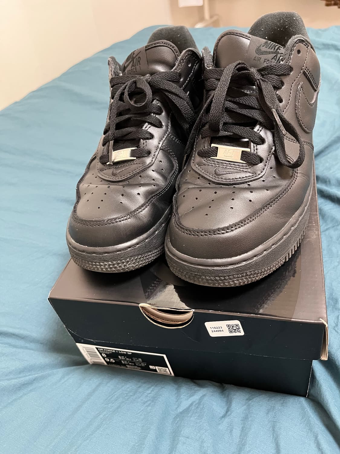 에어포스 슈프림  블랙 상품이미지6