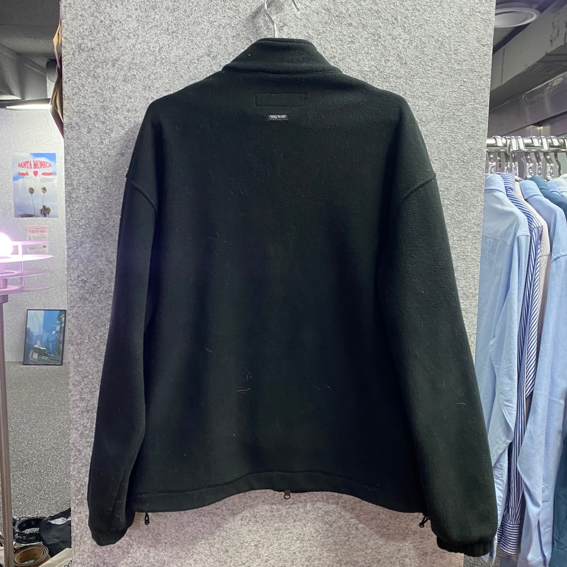 스컬프터 스몰로고 투웨이 플리스 집업 B3568 상품이미지4