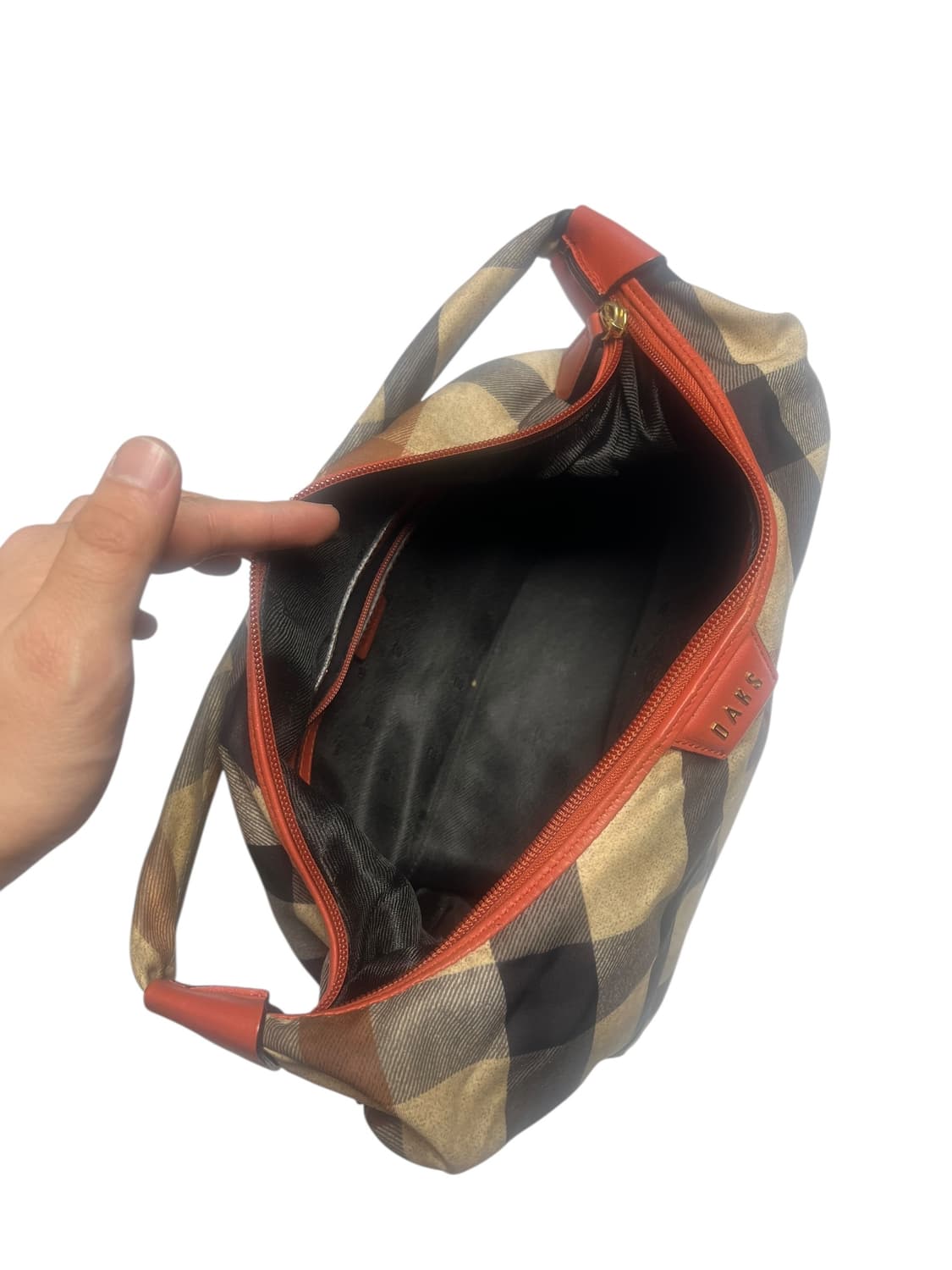 닥스 빈티지 체크 숄더백 상품이미지3