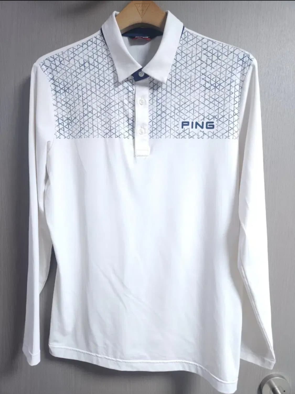 PING 골프 쿨에어 스판 긴팔 카라티, L 상품이미지1