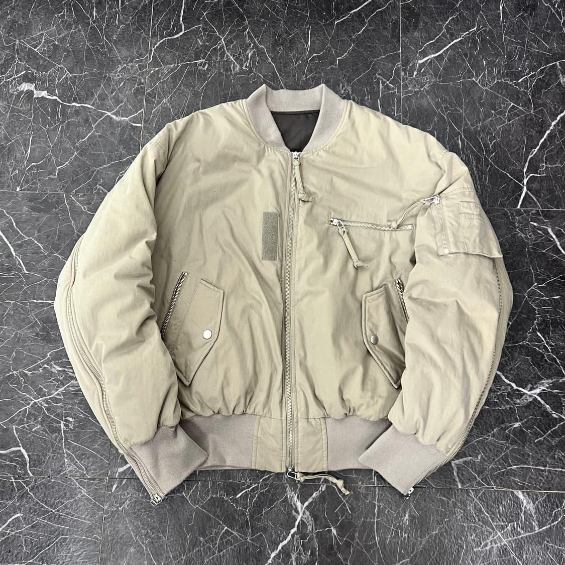 그레일즈 22FW 멀티 지퍼 리버시블 봄버 자켓 상품이미지3