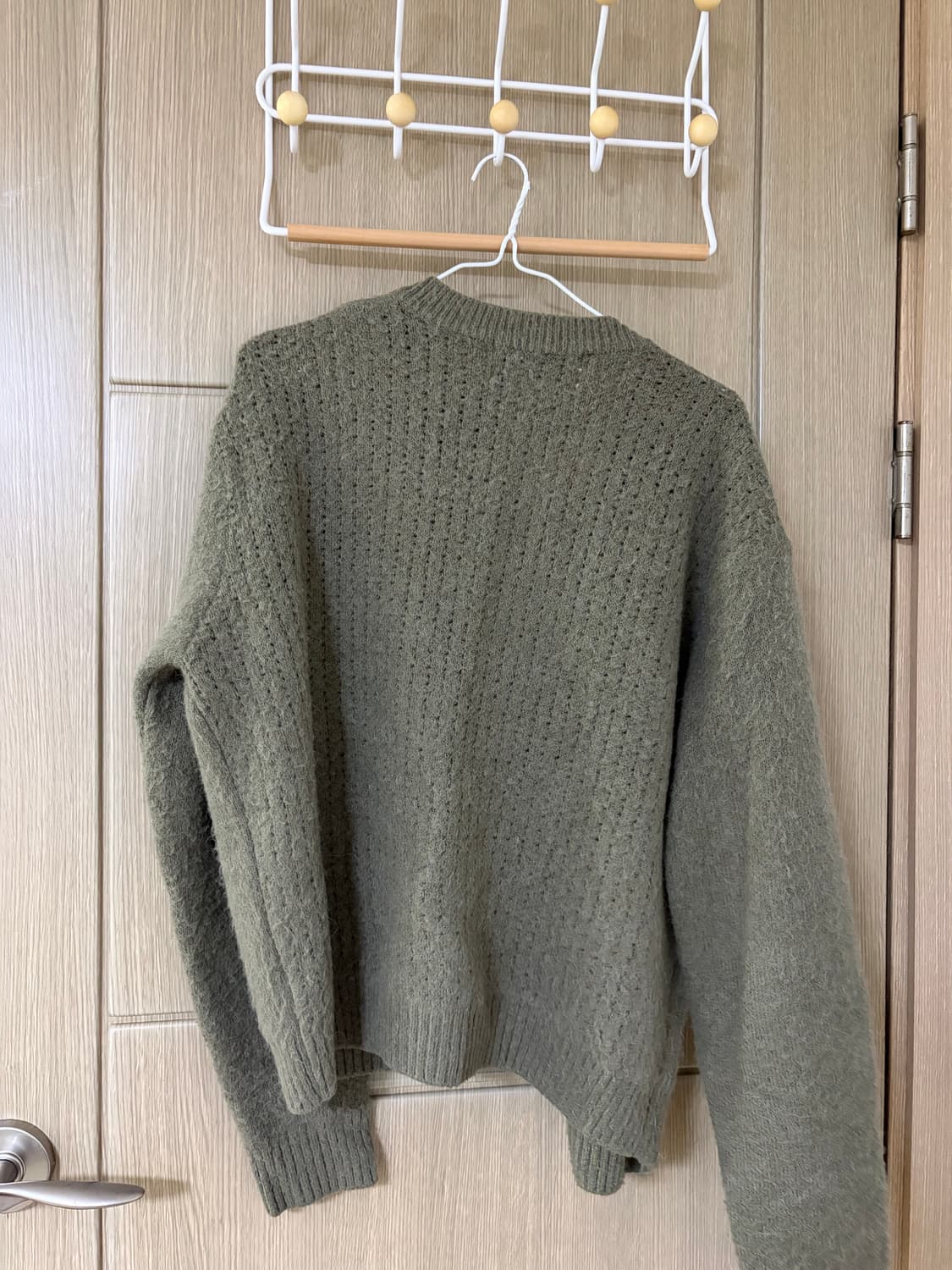 기부금 모금) 토니웩 알파카 가디건 그린 S 상품이미지4