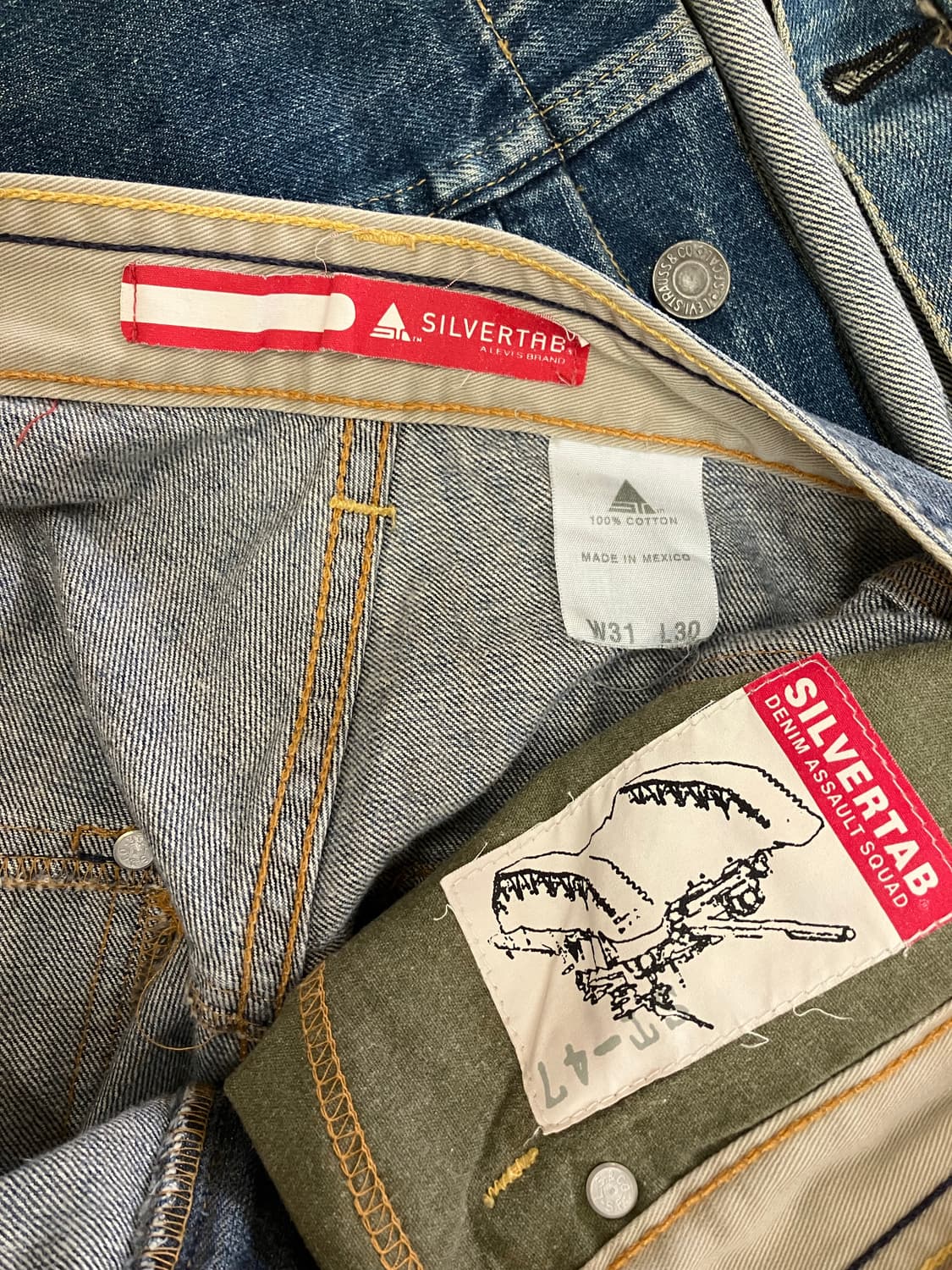 N327 00s 리바이스 실버탭 데님팬츠 상품이미지4