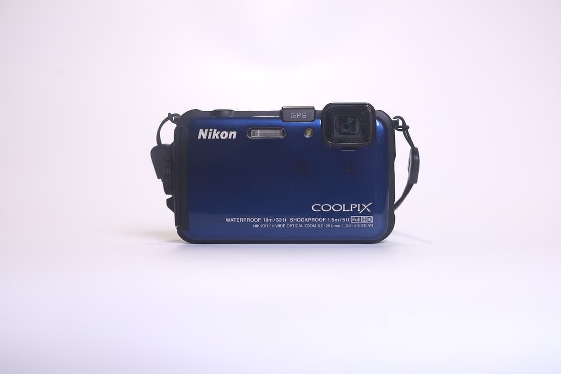 니콘 쿨픽스 AW100 블루 (이체 시 4만원 할인) 상품이미지1