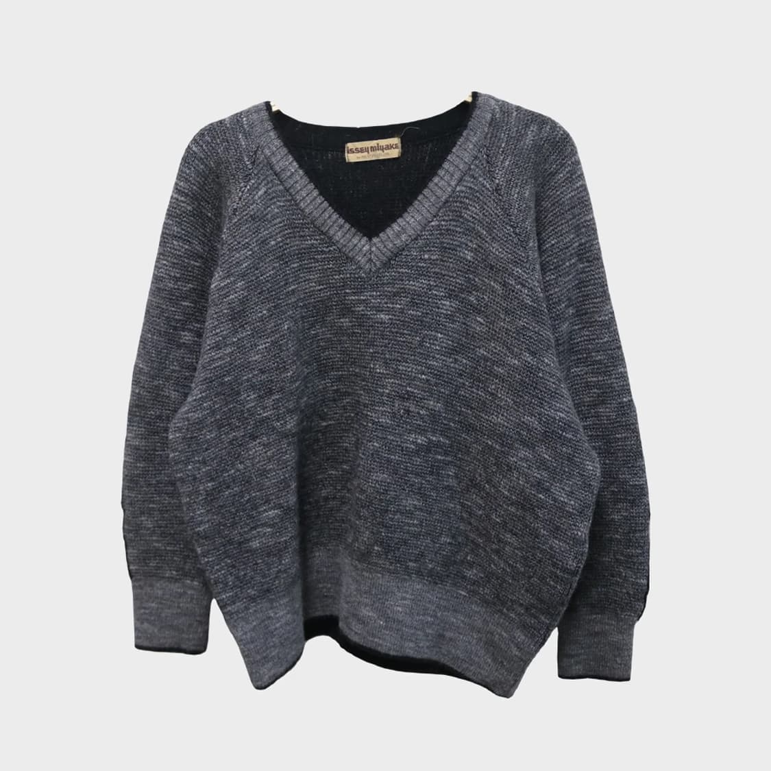 80'S ISSEY MIYAKE 브이넥 울 니트 60340 상품이미지1