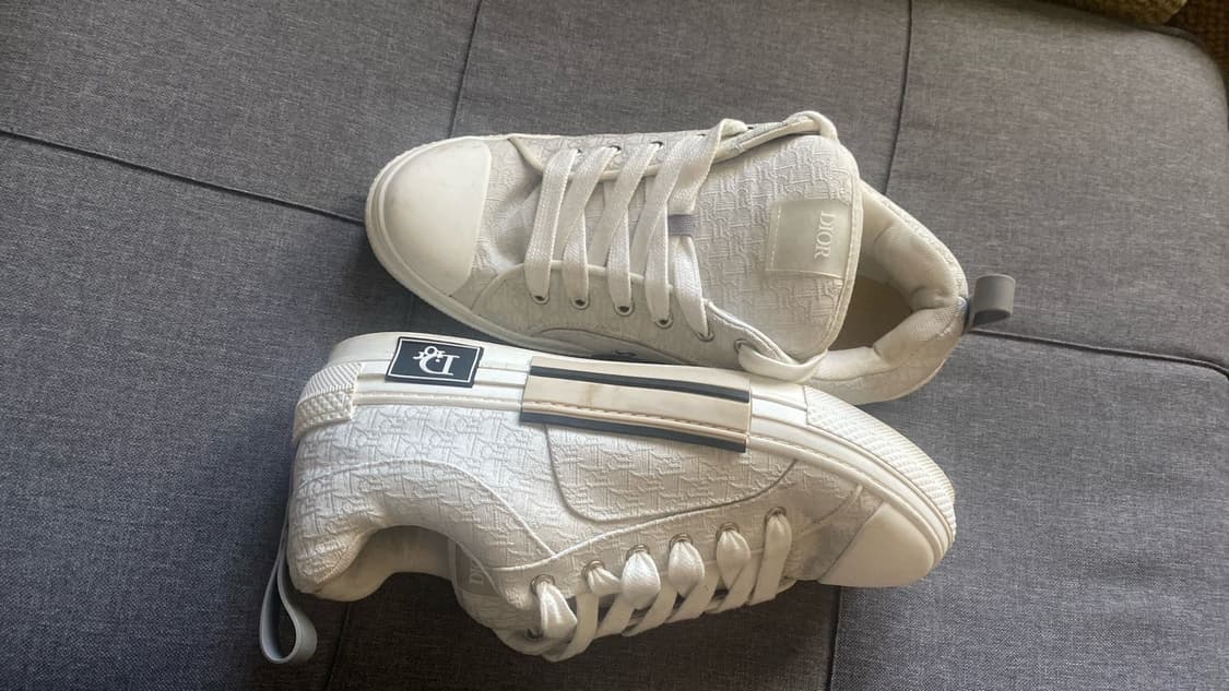 디올 오블리크 B23 로우탑 투톤 스니커즈 270 상품이미지2