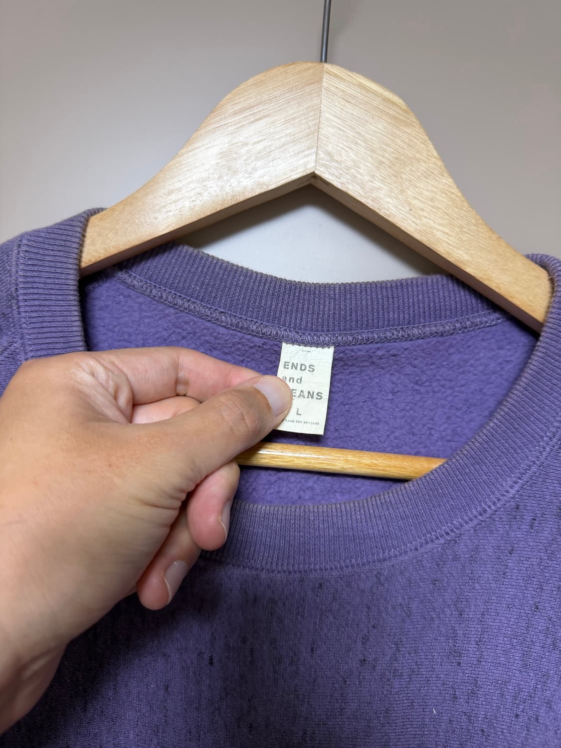 앤즈엔드민즈 크루넥 L 상품이미지2