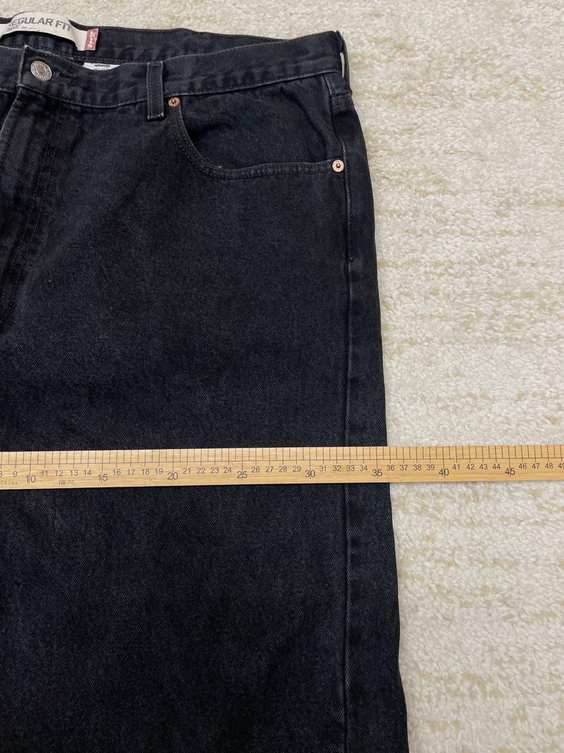 [42x30] 00s 리바이스 Levis 505 레귤러 스트레이트 데님 상품이미지4