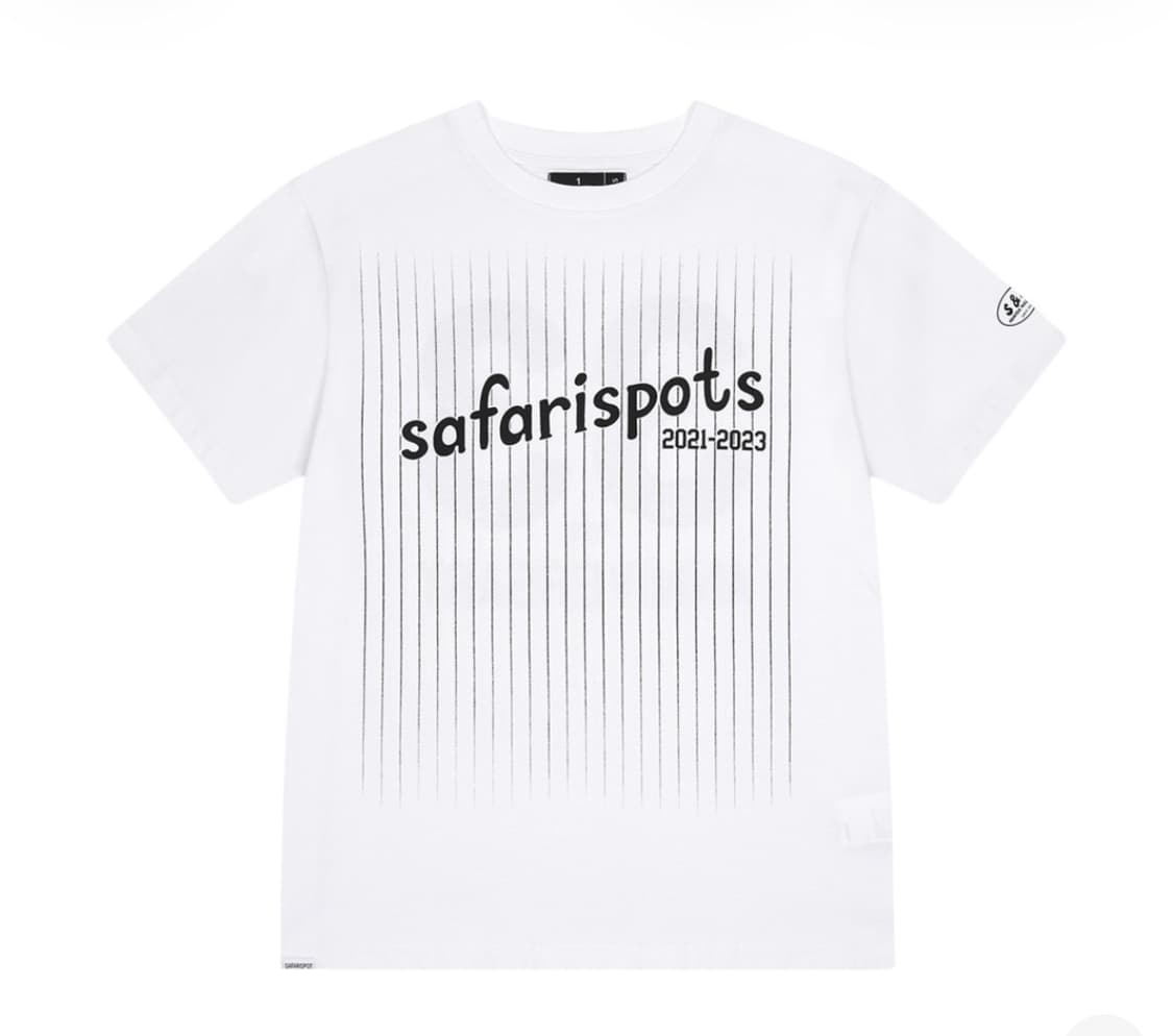 사파리스팟 Safarispots Magazine Tee Whit 상품이미지1