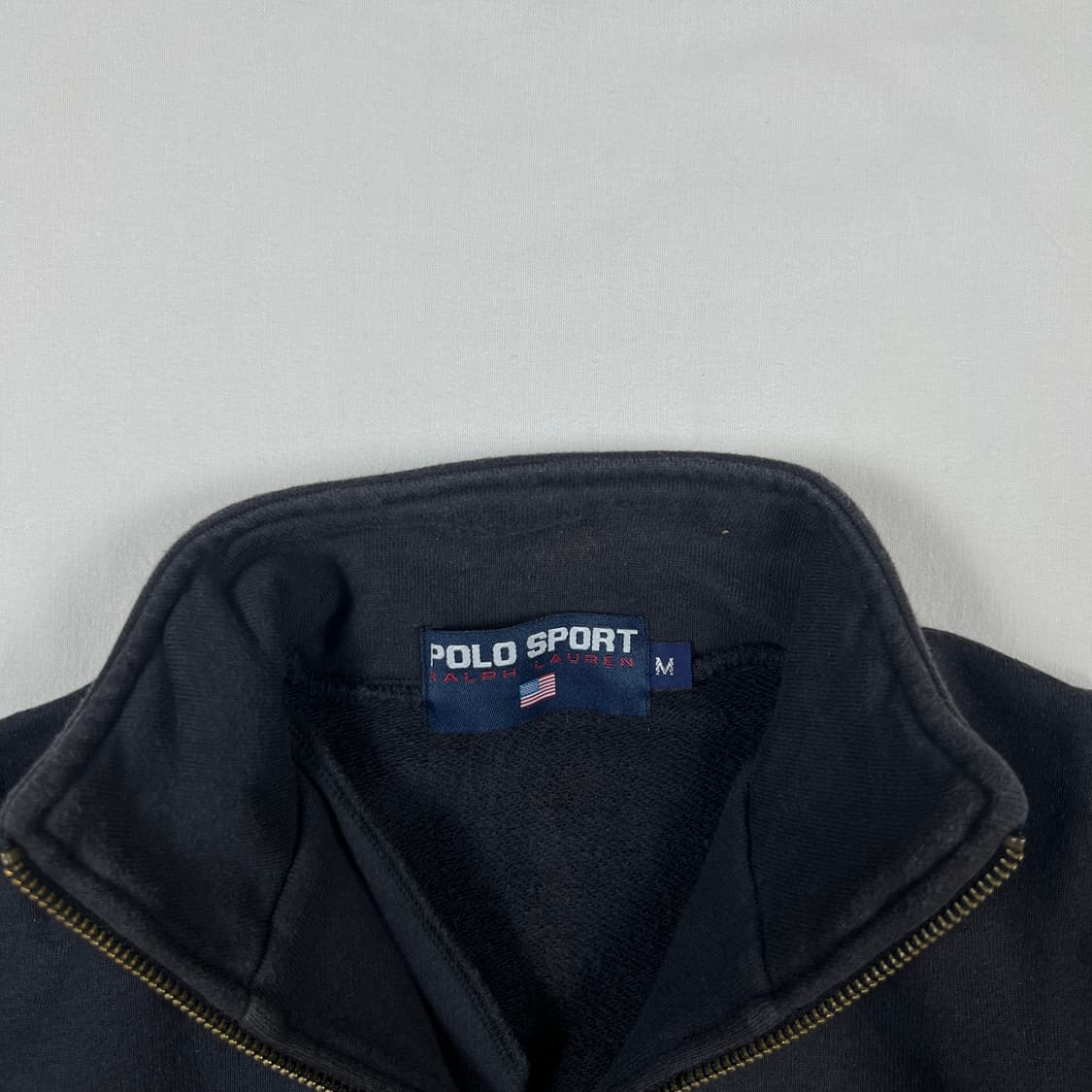 90’s 폴로스포츠 polo sport 스펠아웃 하프집업 스웻셔츠 상품이미지5