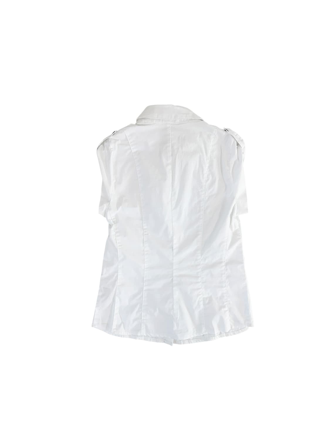 시슬리 화이트 포켓 셔츠 s 상품이미지2