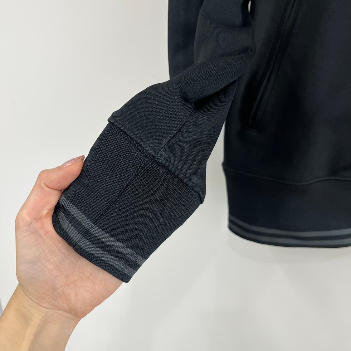 나이키 12-13 맨체스터 유나이티드 올블랙 트랙탑 져지 상품이미지6