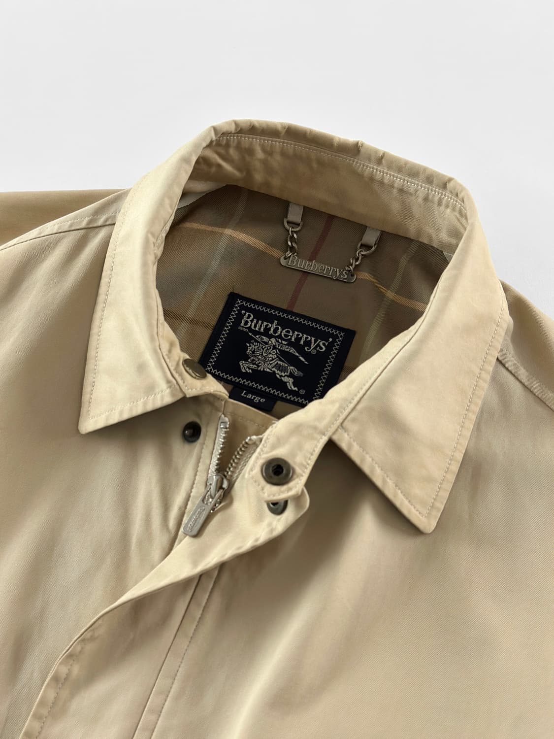 90s 빈티지 버버리 해링턴 자켓 상품이미지4