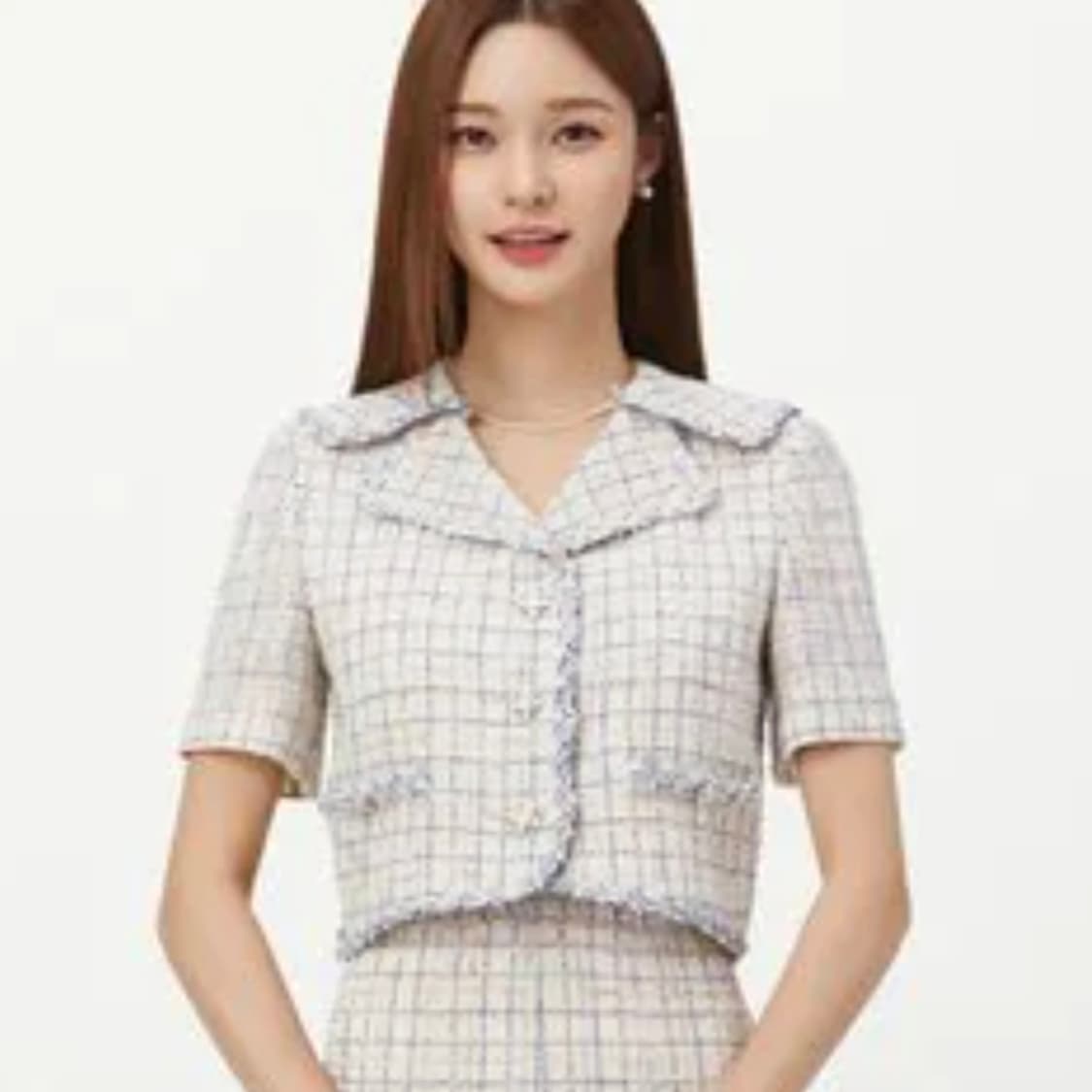 잇미샤(it michaa) 트위드 크롭자켓 55 새상품 상품이미지1