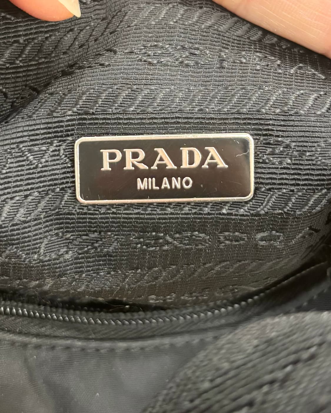 프라다 나일론 미니 호보백 상품이미지7